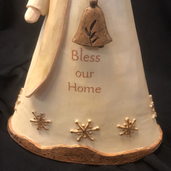 Russ Berrie & Co. Glitter & Gold "Bless Our Home" Angel #22557 - Picture 6 of 8